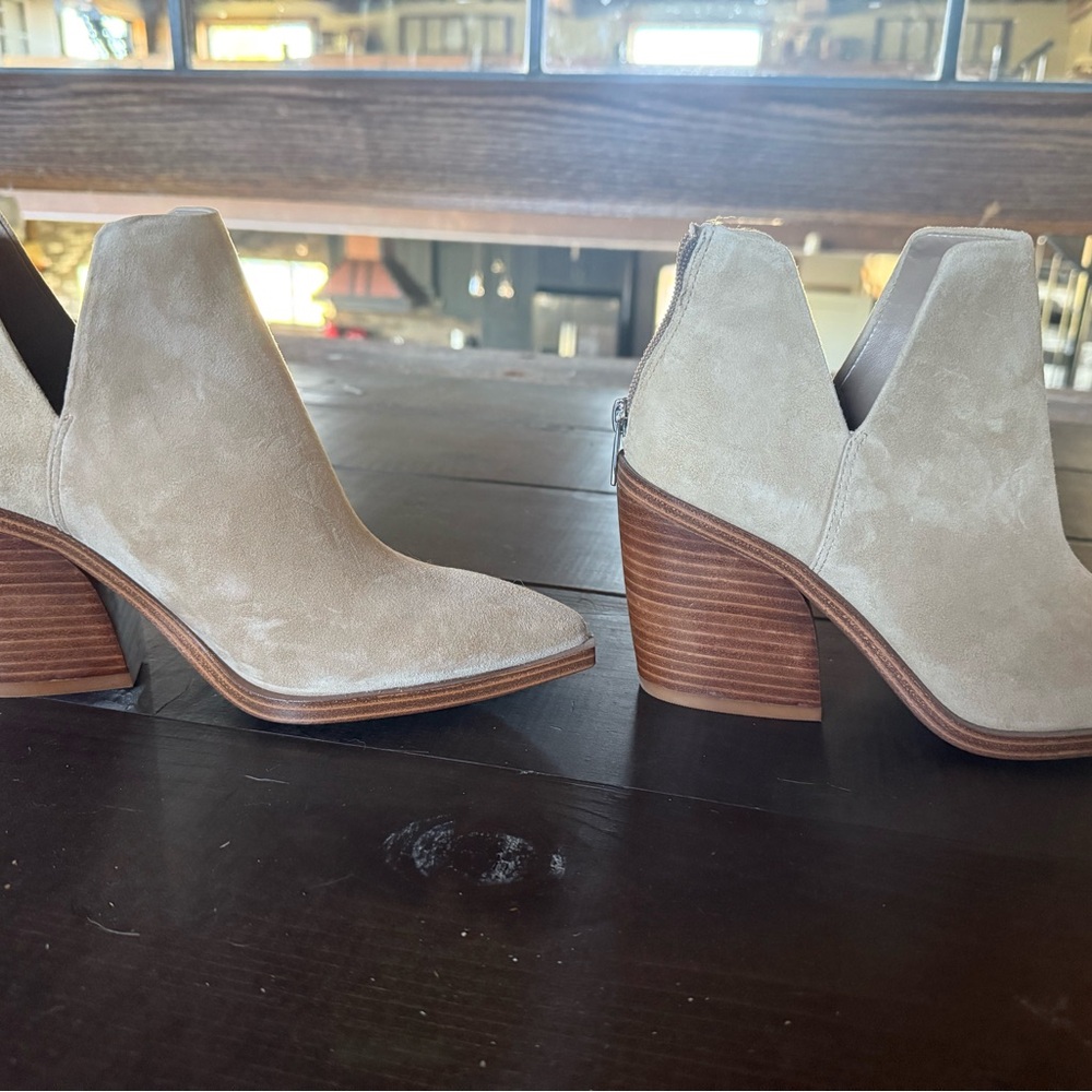 Vince Camuto Tan Ankle Boots for Women